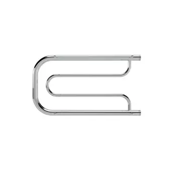 Полотенцесушитель водяной Indigo P 320х500 мм фокстрот с боковым подключением 320 мм с полкой хром