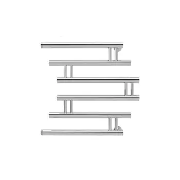 Полотенцесушитель водяной Indigo Zip 600х500 мм фокстрот с боковым подключением 500 мм хром