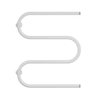 Полотенцесушитель водяной MyFrea М-1 600х500 мм м-образный белый