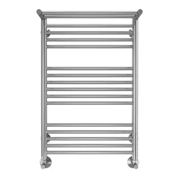 Полотенцесушитель водяной Terminus Аврора П16 800х500 мм лесенка с полкой хром