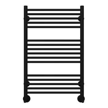 Полотенцесушитель водяной Terminus Аврора П16 800х500 мм лесенка черный муар