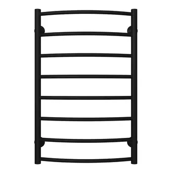 Полотенцесушитель водяной Terminus Классик П8 800х500 мм лесенка черный муар