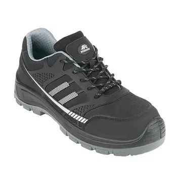 Полуботинки рабочие текстильные со светоотражающими элементами с защитным подноском размер 42 черные Prosafe Sport (751Т)