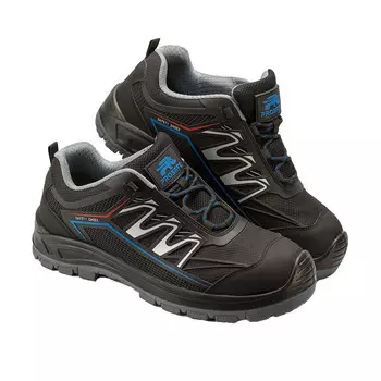 Полуботинки рабочие текстильные со светоотражающими элементами с защитным подноском размер 42 черные Prosafe Sport (753ТКВ)