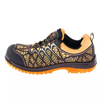 Полуботинки рабочие текстильные со светоотражающими элементами размер 40 оранжевые Мистраль Неон (130178)