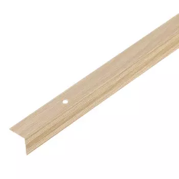 Порог алюминиевый угловой наружный 19х19х1800 мм дуб