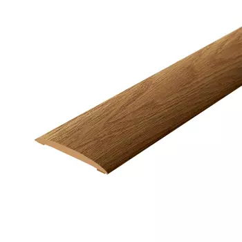 Порог пластиковый одноуровневый стык 30х900 мм дуб коньячный самоклеящийся