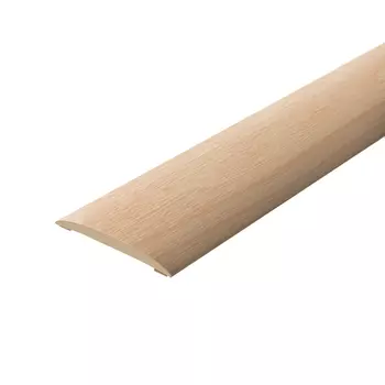 Порог пластиковый одноуровневый стык 30х900 мм клен самоклеящийся