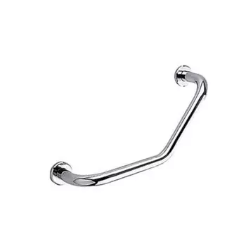 Поручень для ванной РМС 460 мм нержавеющая сталь хром (A1028)