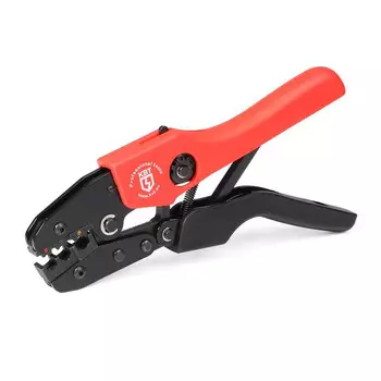 Пресс-клещи КВТ СТК-01 для обжима наконечников 0,5-6 кв.мм (56538)