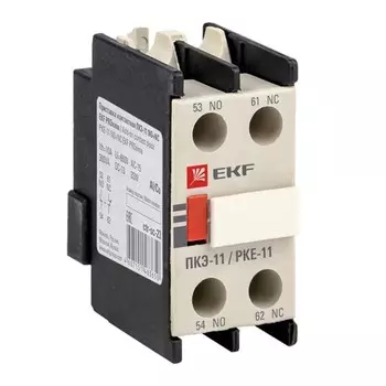 Приставка дополнительная EKF PROxima ПКЭ-11 (ctr-sc-23) 690 В к контактору КМЭ и КТЭ NO+NC