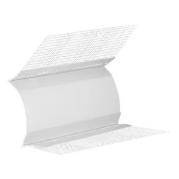 Профиль деформационный Profigips пластиковый с сеткой 100х100 мм 2,5 м Е-образный