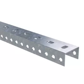 Профиль для монтажа металлических лотков П-образный DKC 1,5 мм 0,5 м (20 шт.) (BPL2905)