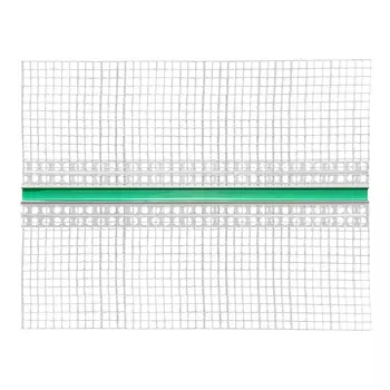 Профиль рустовочный Profigips пластиковый 30х20 мм с сеткой 100х100 мм 3 м