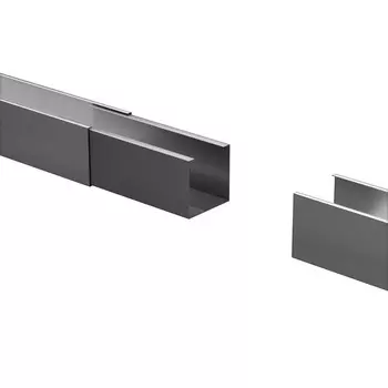 Профиль соединительный для кубообразной рейки 40х30 мм