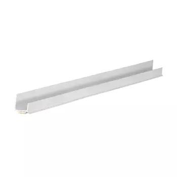 Профиль стартовый окантовочный пластиковый Profigips 12,5 мм 3 м с пыльником для гипсокартона