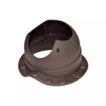 Проходной элемент Krovent Base-VT Wave 110 для готовой кровли из металлочерепицы коричневый