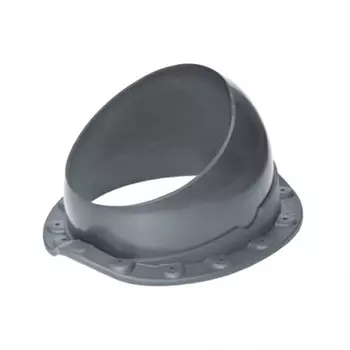 Проходной элемент Krovent Base-VT Wave 125/150 для готовой кровли из металлочерепицы серый