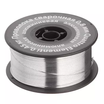 Сварочная проволока Quattro Elementi алюминиевая d0,8 мм 0,45 кг (770-391)