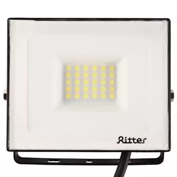 Прожектор светодиодный Ritter Profi 6500K 30 Вт IP65 черный