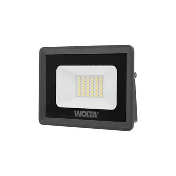 Прожектор светодиодный Wolta WFL 5700K 30 Вт IP65 серый