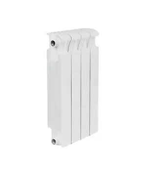 Радиатор биметаллический Rifar Monolit Ventil MVR 500 мм 4 секции 3/4 нижнее правое подключение белый