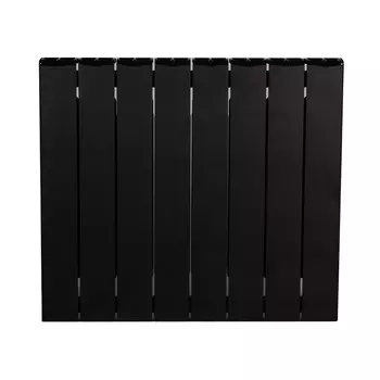 Радиатор биметаллический Rifar Supremo 500 мм 8 секций 3/4 боковое подключение антрацит