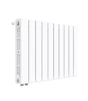 Радиатор биметаллический Rifar Supremo Ventil SVR 500 мм 10 секций 3/4 нижнее правое подключение белый