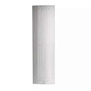 Радиатор стальной Jaga Iguana Arco 50 мм 1 секция 1/2 нижнее подключение 1800х290 мм белый