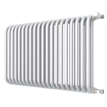 Радиатор стальной трубчатый КЗТО 540х822 мм 3/4 20 секций боковое подключение белый