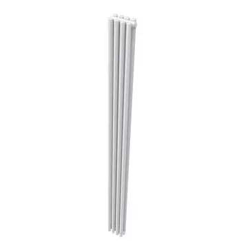 Радиатор стальной трубчатый КЗТО Гармония А 25 N2 1784х141 мм 1/2 4 секции нижнее правое подключение белый