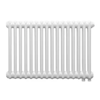 Радиатор стальной трубчатый Vasco Ritmo 2057V 570х720 мм 1/2 16 секций нижнее подключение белый