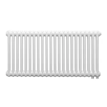 Радиатор стальной трубчатый Vasco Ritmo 3057V 570х990 мм 1/2 22 секции нижнее подключение белый