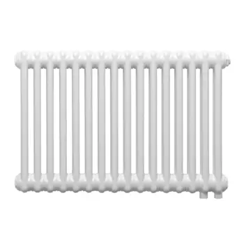 Радиатор стальной трубчатый Vasco Ritmo 3057V 570х720 мм 1/2 16 секций нижнее подключение белый