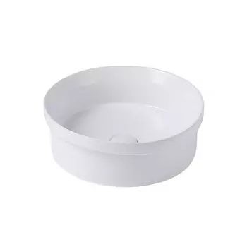 Раковина Abber Bequem 40 см накладная белая (AC2103)