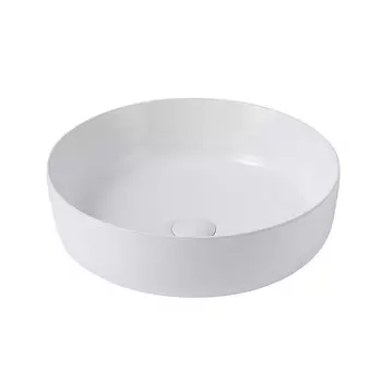 Раковина Abber Bequem 46 см накладная белая (AC2100)