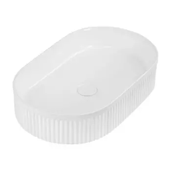 Раковина Abber Bequem 58 см накладная белая (AC2116)