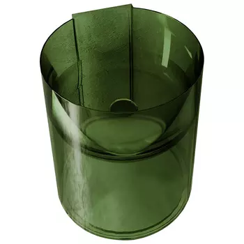 Раковина Abber Kristall 42 см подвесная зеленая (AT2704Emerald)