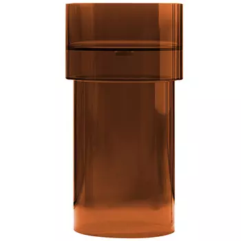 Раковина Abber Kristall 450 мм напольная коричневая (AT2701Opal-H)