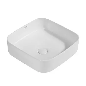 Раковина Abber Rechteck 39 см накладная белая (AC2211)