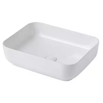 Раковина Abber Rechteck 50 см накладная белая (AC2202)