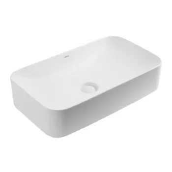 Раковина Abber Rechteck 61 см накладная белая матовая (AC2204MW)