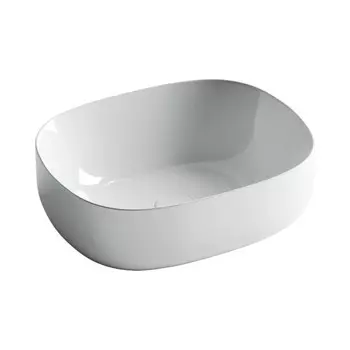 Раковина Ceramicanova Element 46 см накладная белая (CN6018)