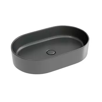 Раковина Ceramicanova Element 61 см накладная темный антрацит (CN6048MDH)