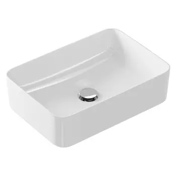 Раковина Cersanit Crea 50 см накладная белая (64755)