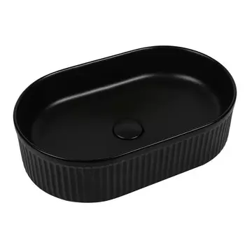 Раковина Corsa Deco Lines 49 см накладная черная (ABLVX49OB)