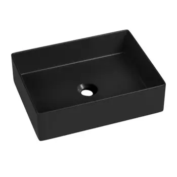 Раковина Lavelly Slimshell 47 см накладная тонкостенная черная (ABSL47B)
