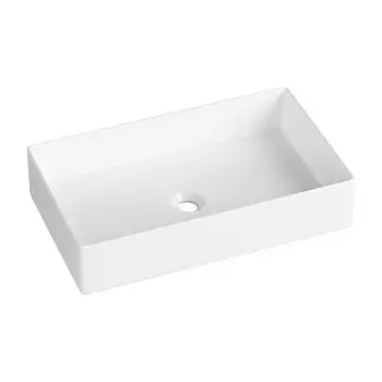 Раковина Lavelly Slimshell 60 см накладная тонкостенная белая матовая (ABSL60MW)