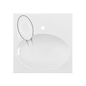 Раковина на стиральную машину Paola Liguria 60х60 см (00-00004475)