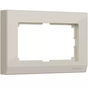 Рамка для двойной розетки Werkel Stark (a050906) горизонтальная слоновая кость IP20